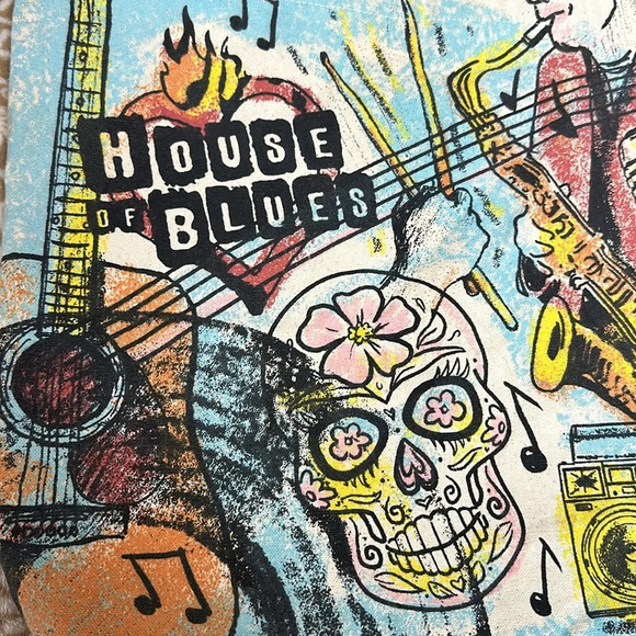 House of Blues Tote New - Picture 2 of 8